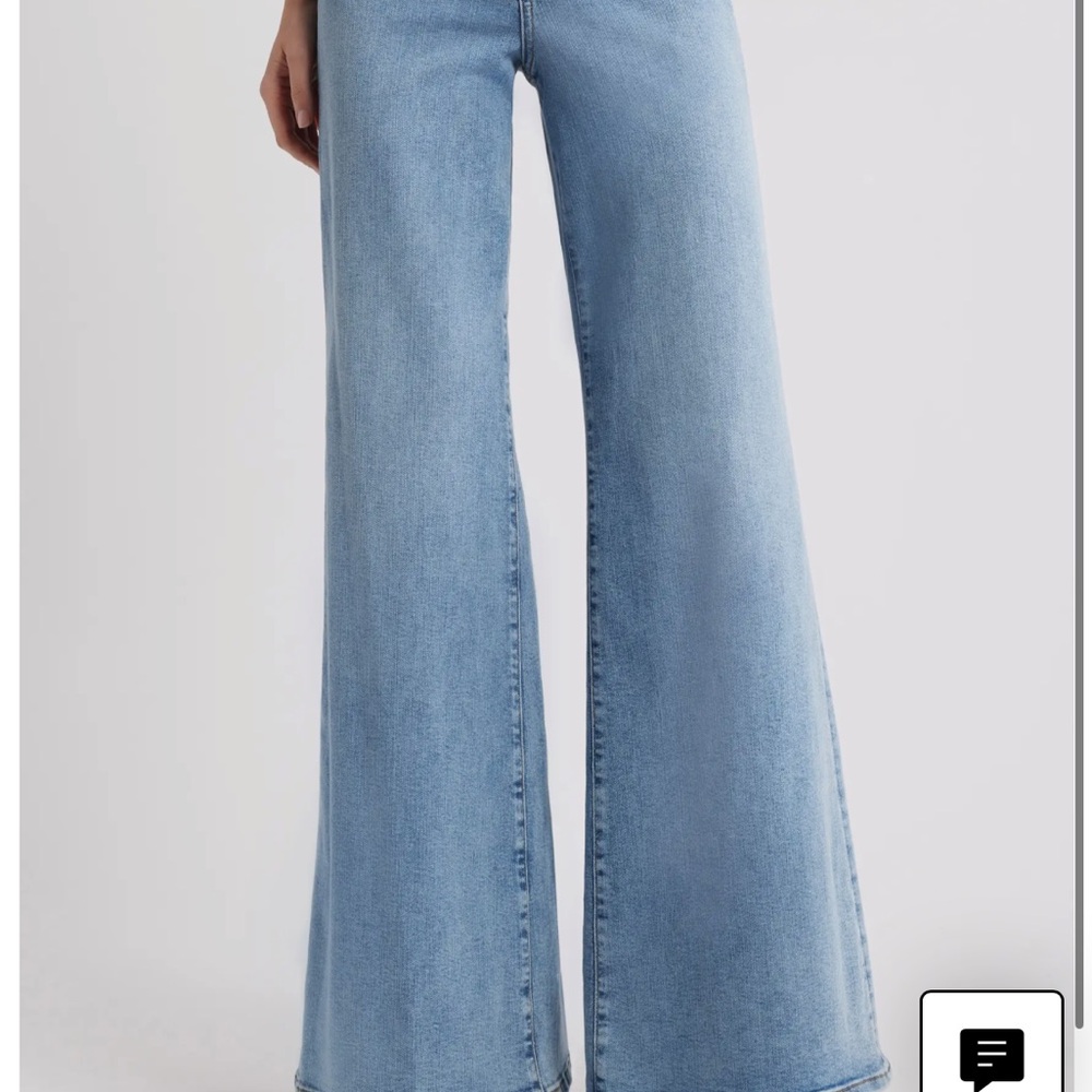 Frame Denim Women's Sky Blue High-Rise Jeans